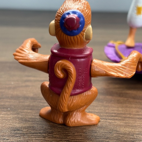 VINTAGE Burger King Toys 1992 DISNEY ALADDIN JASMINE ABU RAJAH JAFAR Figures - Picture 10 of 16